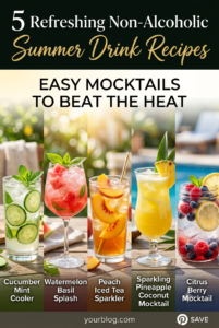 Read more about the article 5 Refreshing Non-Alcoholic Drink Recipes to Beat the Summer Heat