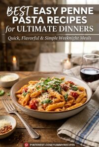 Read more about the article 15 Best Easy Penne Pasta Recipes for Ultimate Dinners
