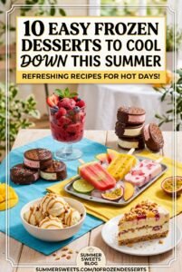 Read more about the article 10 Easy Frozen Desserts to Cool Down This Summer