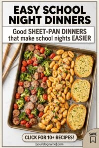 Read more about the article 10 Seriously Good Sheet-Pan Dinners That Make School Nights Easier