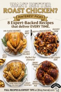 Read more about the article Want Better Roast Chicken? These 8 Expert-Backed Recipes Deliver Every Time