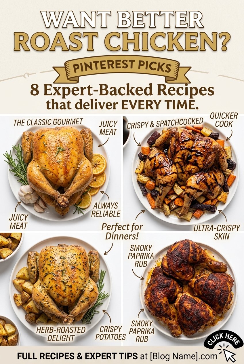 Want Better Roast Chicken? These 8 Expert-Backed Recipes Deliver Every Time
