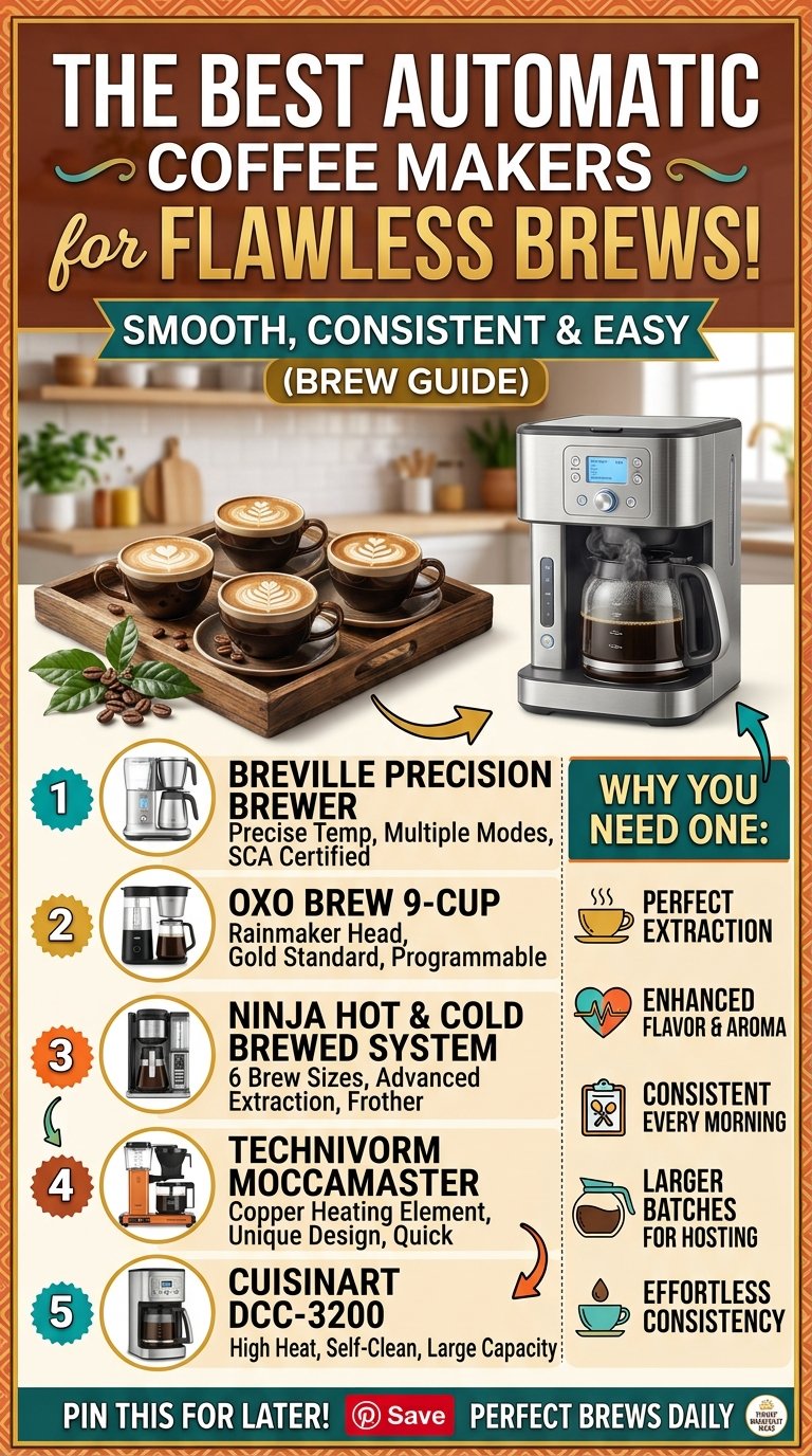 Best Automatic Coffee Makers for Flawless Brews