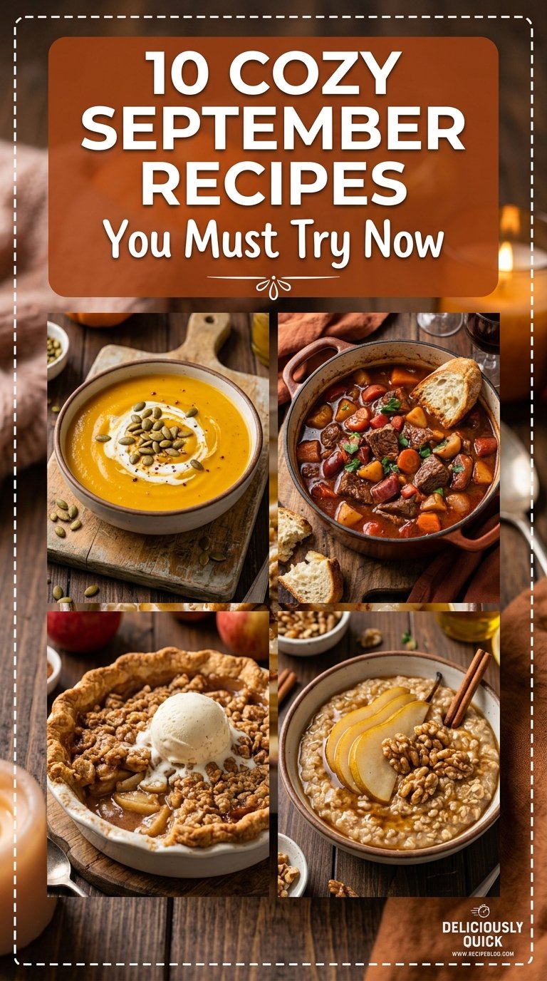 10 Cozy September Recipes You Must Try Now