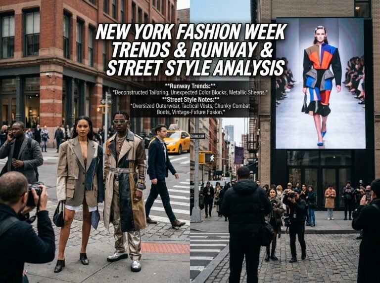 New York Fashion Week  Trends & Runway & Street Style Analysis